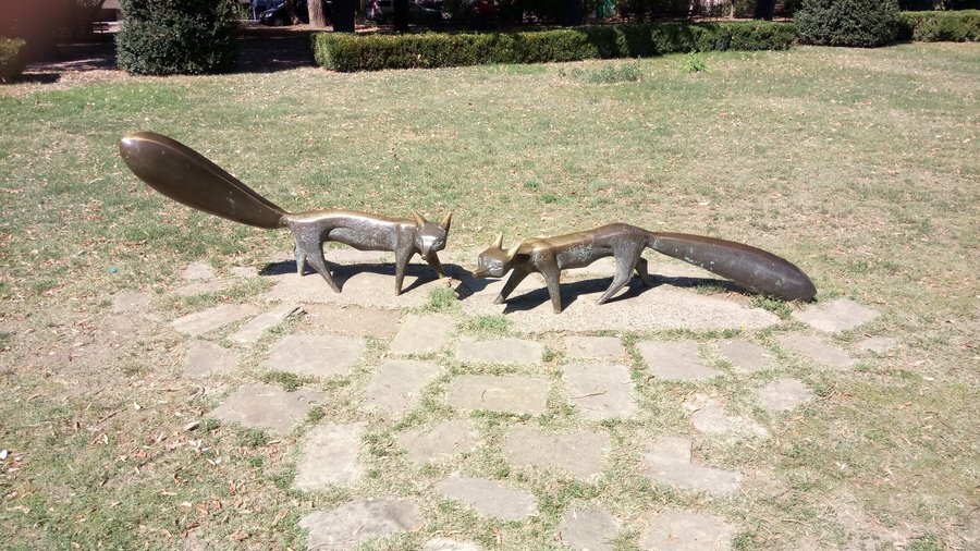 Скулптурите на лисичките - Видин