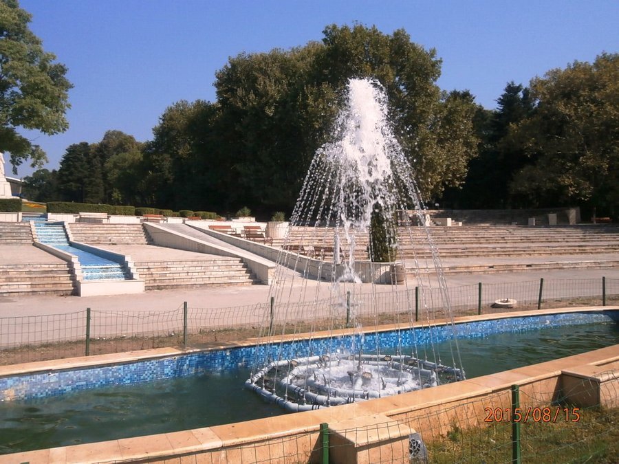 Фонтан "Сцена амфитеатър" - Варна