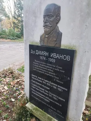 Паметна плоча на д-р Дамян Иванов - Вършец — Вършец