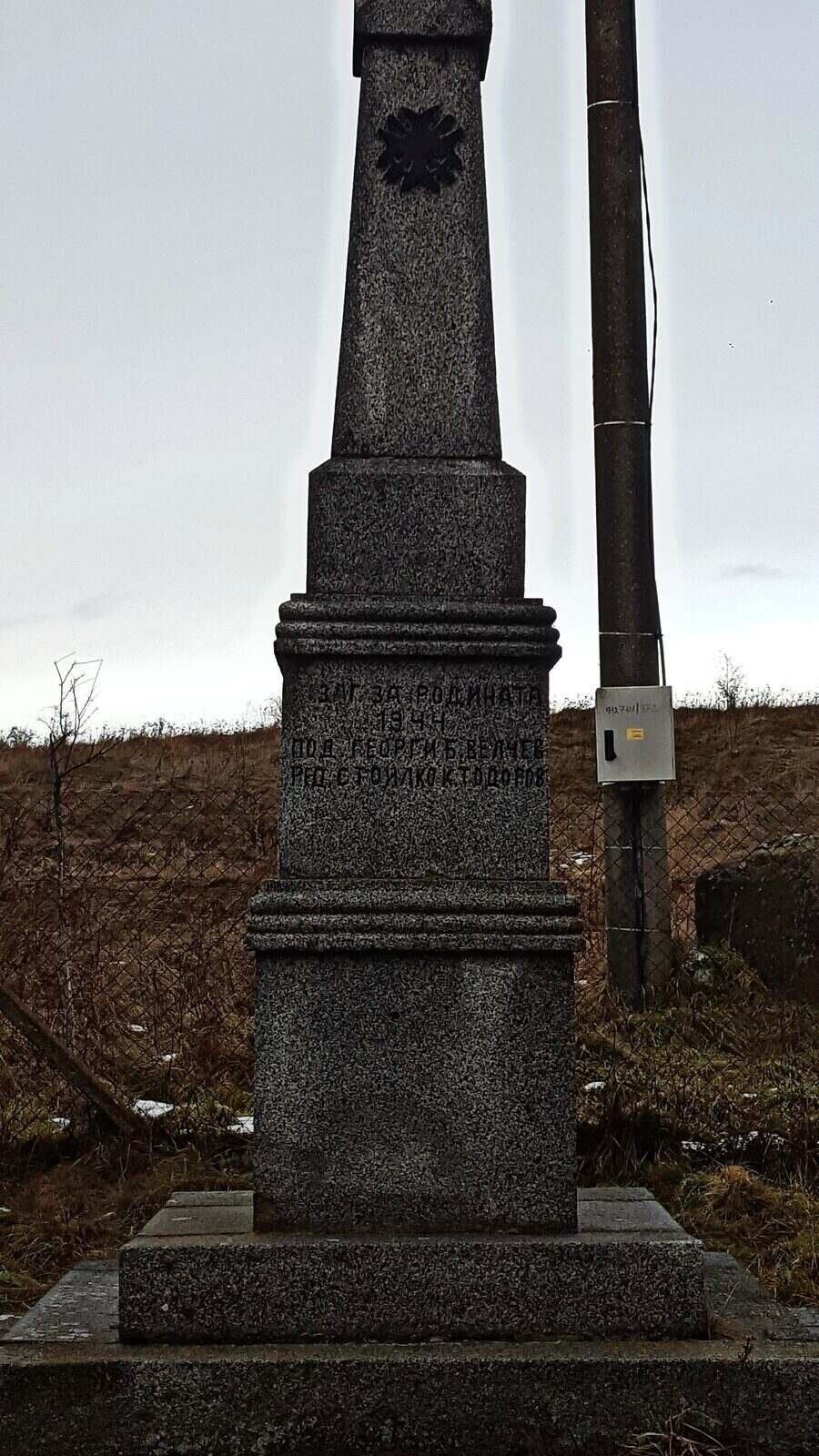 Паметник на загиналите във войните - с.Плана