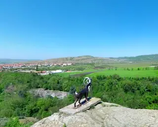 Статуите на "Орела" и "Козела" - Айтос — Айтос