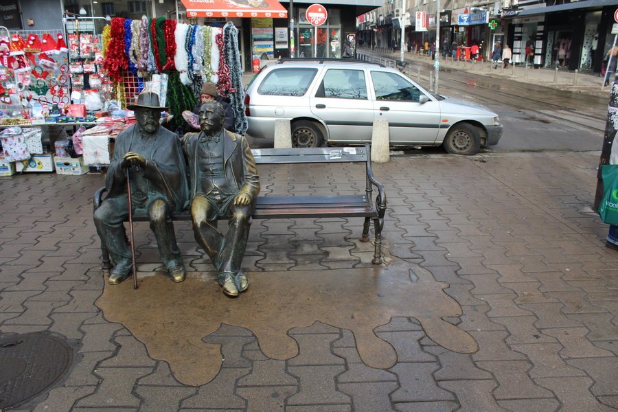 Паметник на Петко и Пенчо Славейкови - София