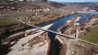 Въжен мост над река Върбица — Седлари
