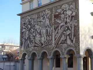 Мозайка "1300 години България" - гр. Кърджали — Кърджали