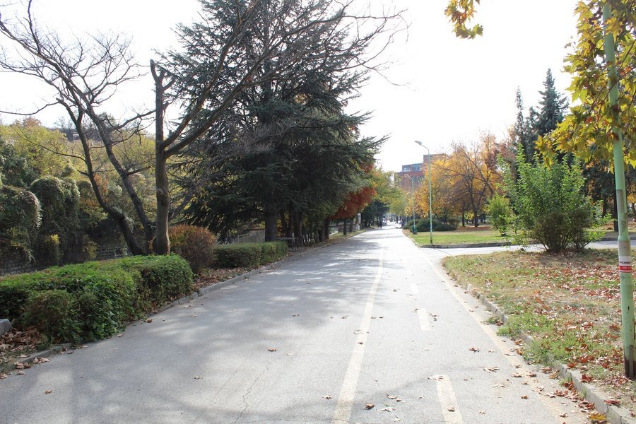 Парк "Алея на дипломата" - Сандански