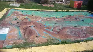 Релефна карта на България - Якоруда — Якоруда