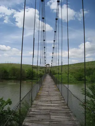 Въженият мост на село Беляново — Беляново