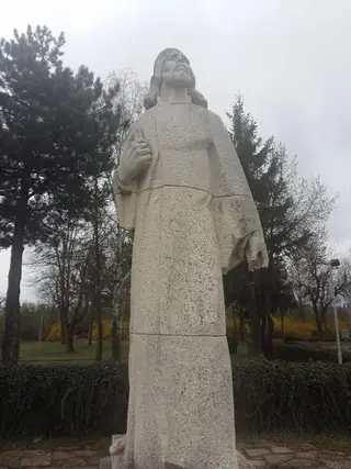 Паметник на отец Матей Преображенски - Ново село — Ново село