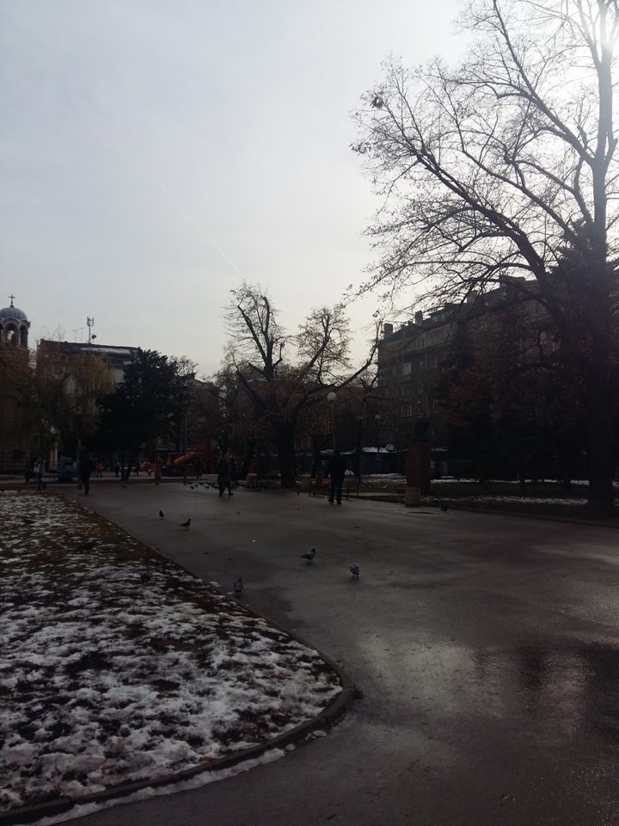 Градинката до храм "Св. Седмочисленици" - София