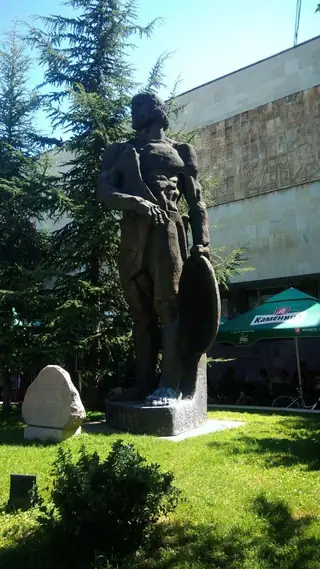 Статуя на Спартак - Пазарджик — Пазарджик