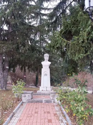 Бюст-паметник на Иларион Драгостинов - с. Арбанаси — Арбанаси