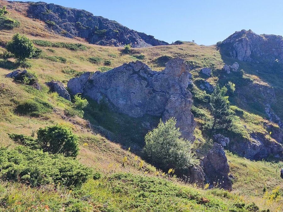 Тракийски рудници под вр.Курт Хисар