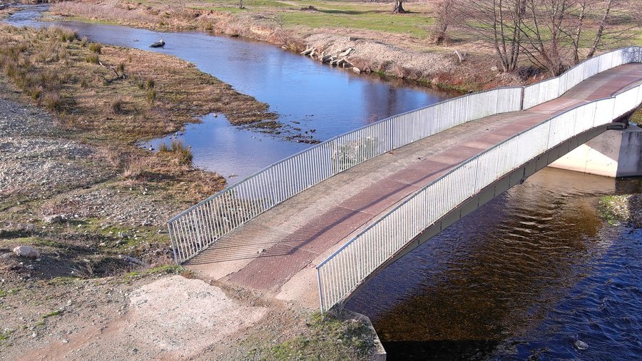 Железен мост с две арки - с.Габарево