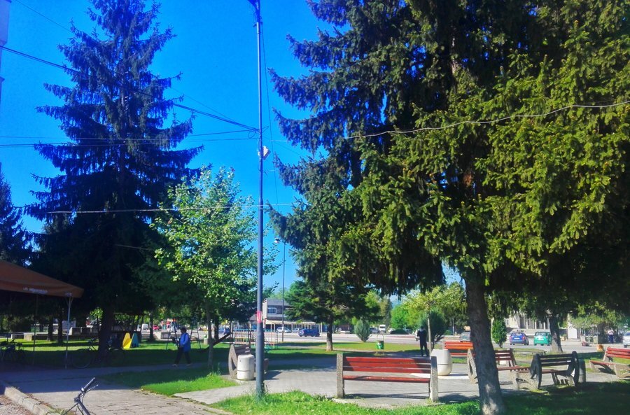 Парка в центъра - Долна Оряховица