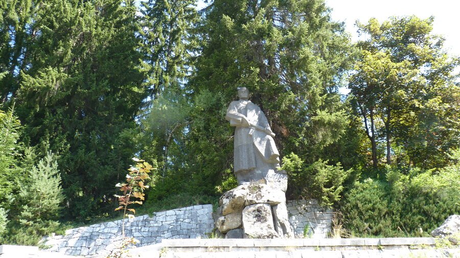 Паметник на Дичо Петров - Проглед