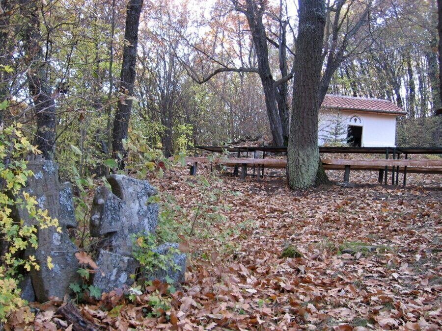 Оброци и параклис "Св. Илия"  - Долно Ново село