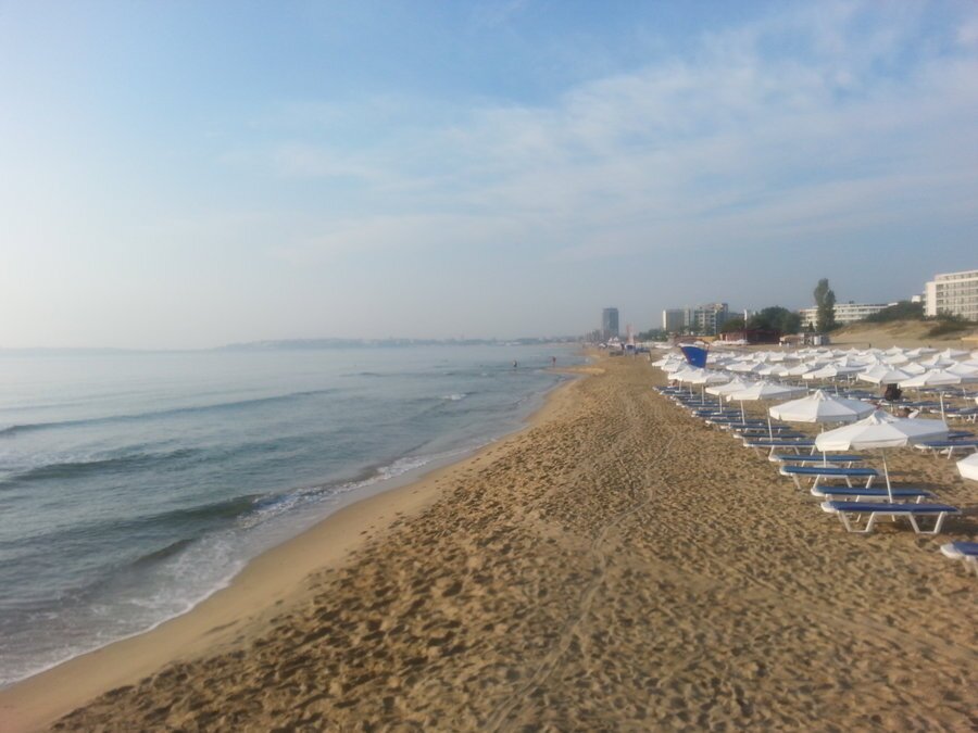 Централен плаж - Слънчев бряг