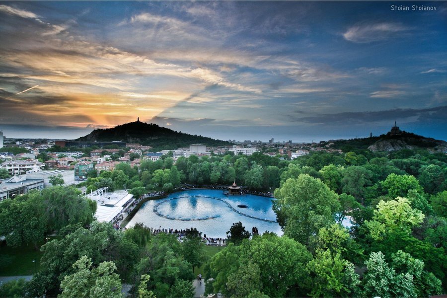 "Пеещите фонтани" - Пловдив