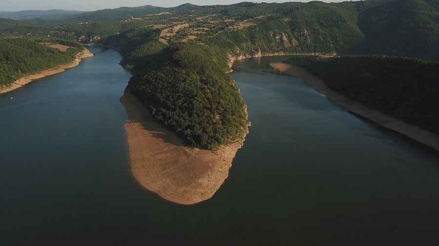 "Подковата" завоят на язовир Кърджали