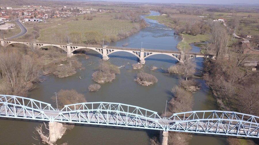 Железен мост над река Марица - Симеоновград