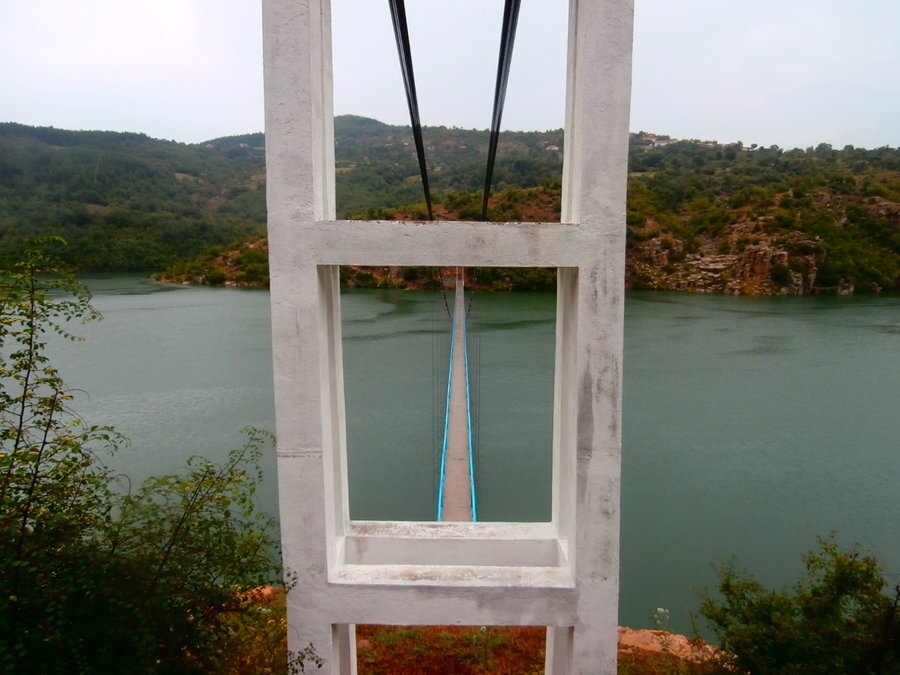 Въжен мост - Сухово