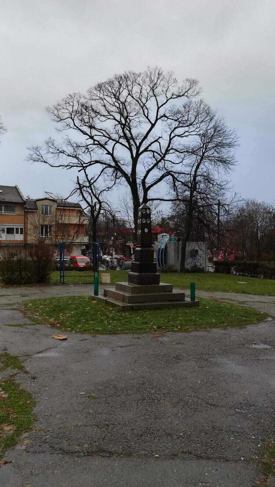 Паметник на загиналите във войните - Горна баня